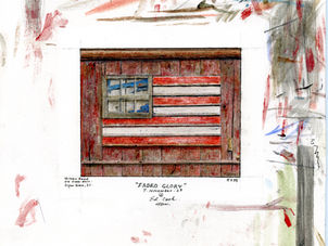PICTURE OF THE WEEK: Perfect for July's Festivities of Flags, Parades & Fireworks -- "Faded Glory" by Ed Cook