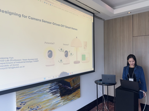 Sojeong presented her Ph.D. research at Ubicomp 2024!                                           October 05, 2024