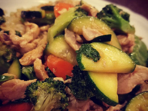 Ginger Chicken & Vegetable Stir Fry