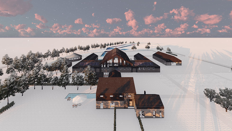 Overall view of the design