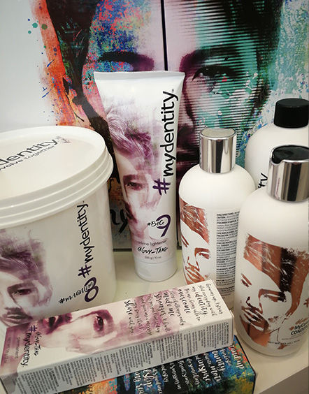mydentity products salon glossy hair spa