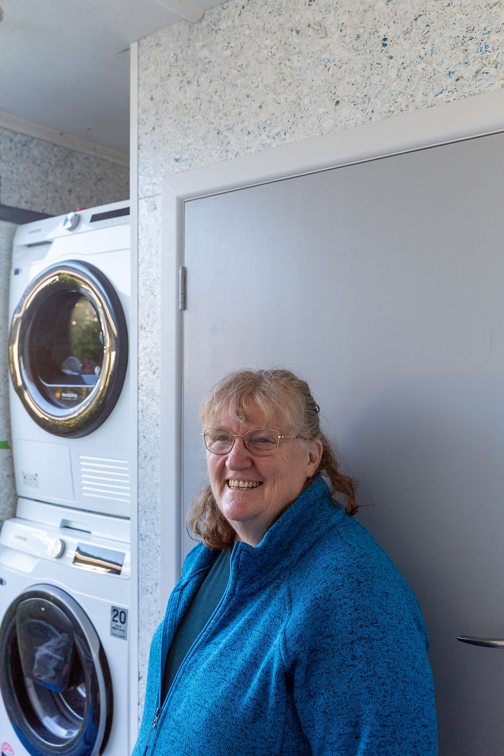 Recycled cartons end up as wall in Matamata home