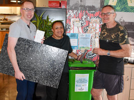 Merchant of Matamata tetrapak recycling bin