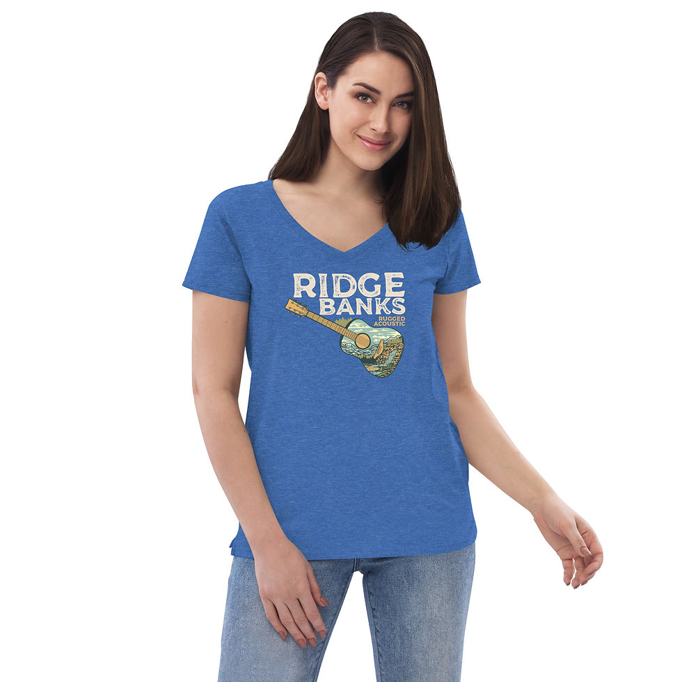 Thumbnail: Women’s Ridge Banks v-neck t-shirt