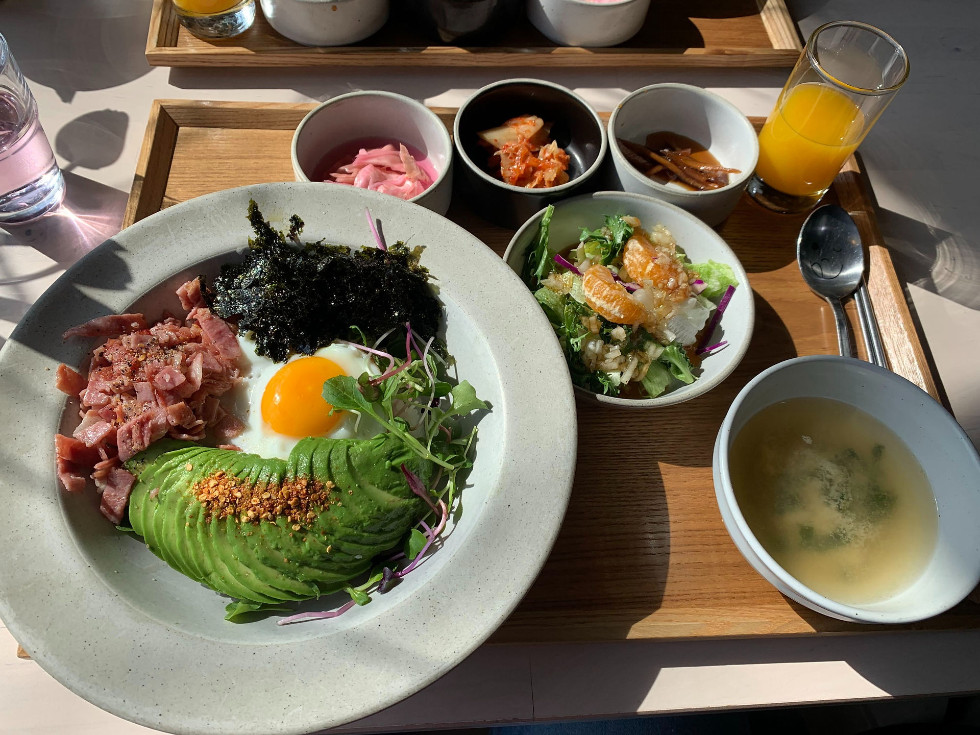 Bacon Avocado Bibimbap