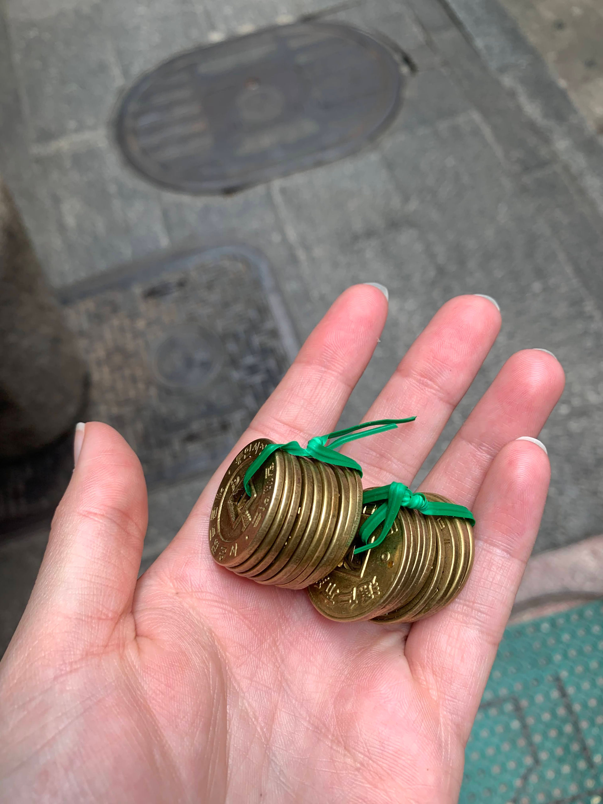 Coins for lunch