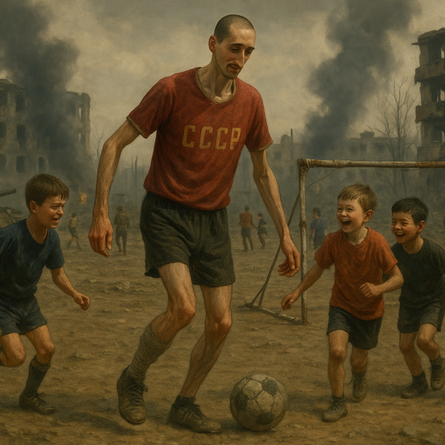 El Tibias en el Donbass: el gérmen del fútbol de trinchera