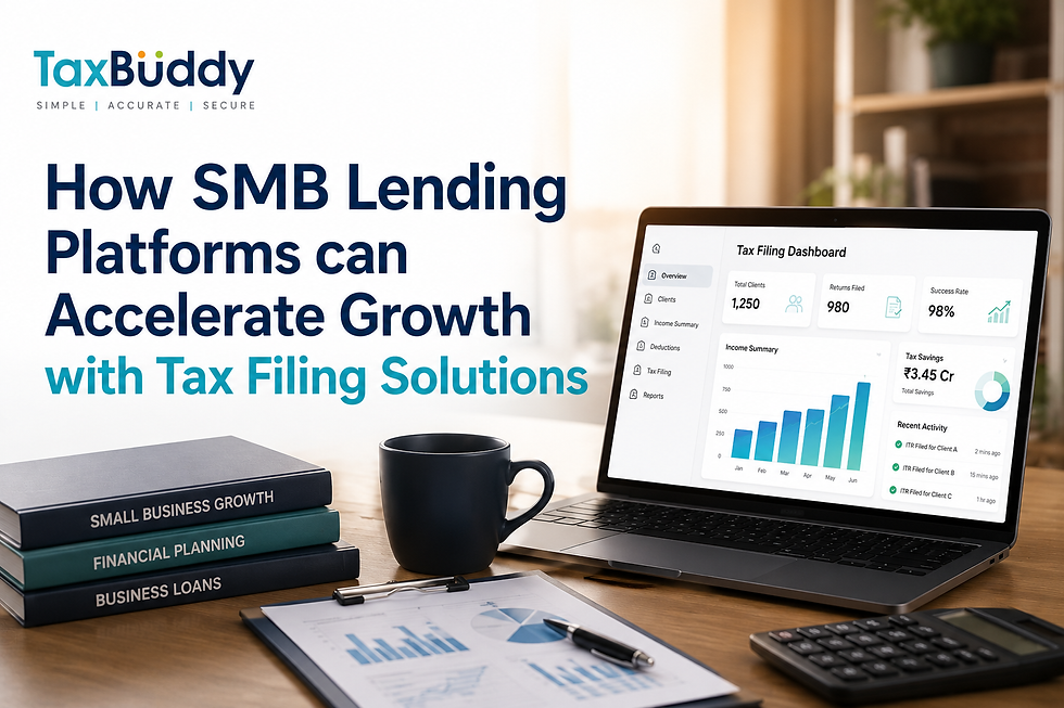 How Embedded Tax Filing for SMB Lending Platforms Can Accelerate Growth