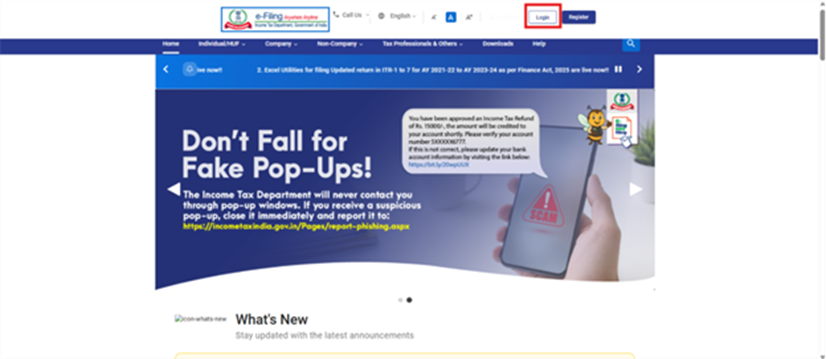 How To Make Tax Payment On The Income Tax Portal