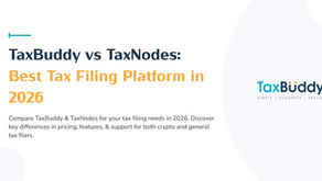 TaxBuddy vs TaxNodes: Best Tax Filing Platform for Crypto & General Taxpayers in 2026