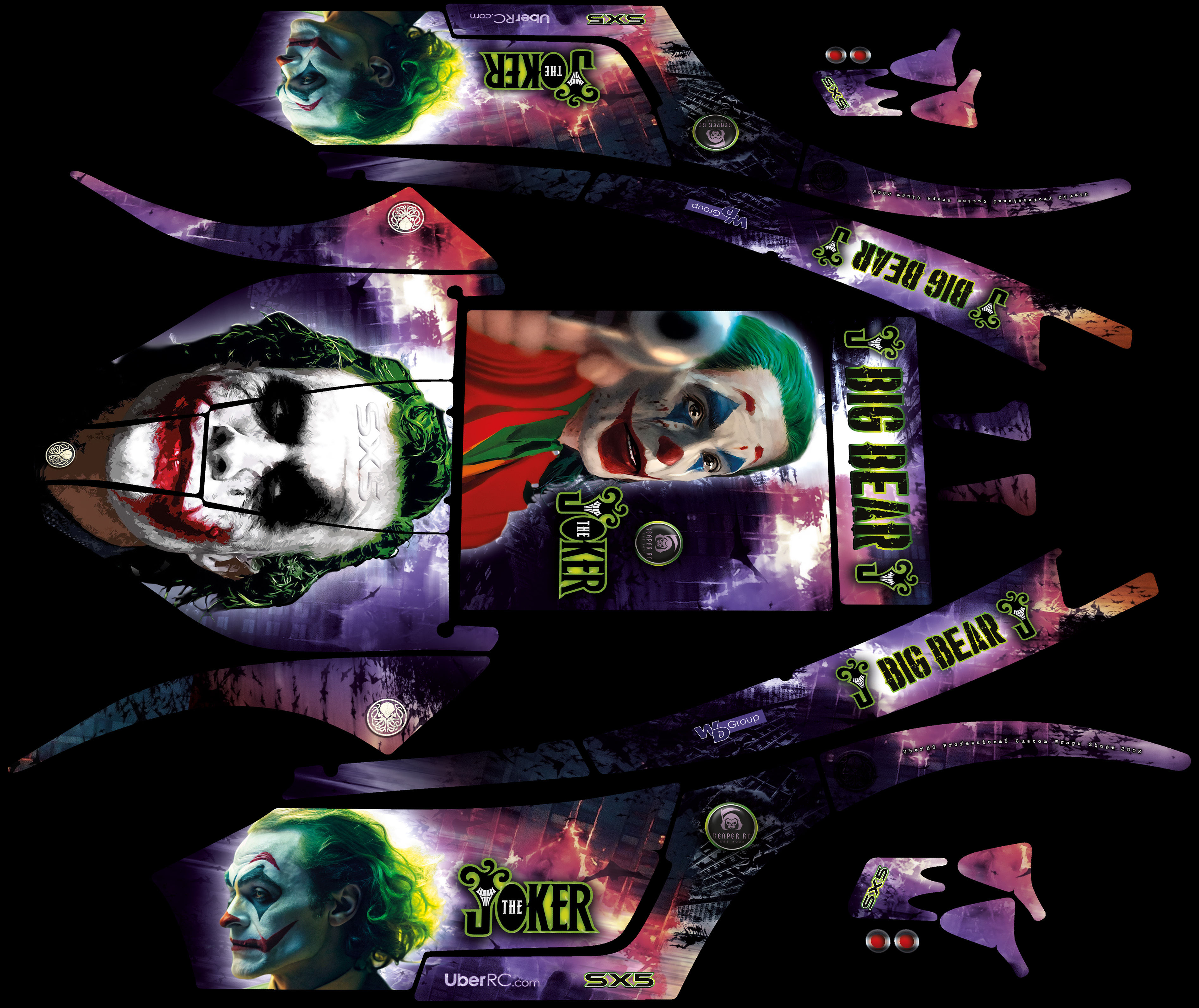 Baja Kraken Sidewinder SX5 - Custom Wrap Service