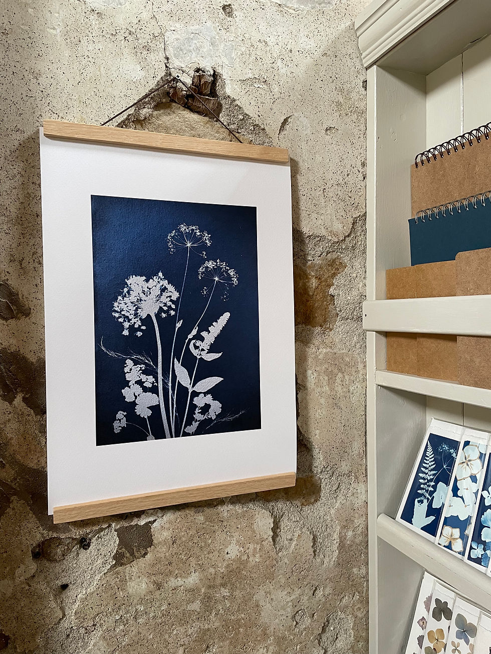 Indigo Studio Meadow Composition Edition Print Lancashire flowers