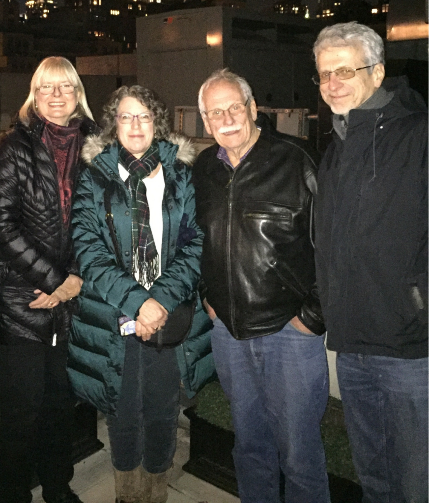 Pat Hofmann, Tami Bowen, John Hofmann, and Greg on one of many trips together