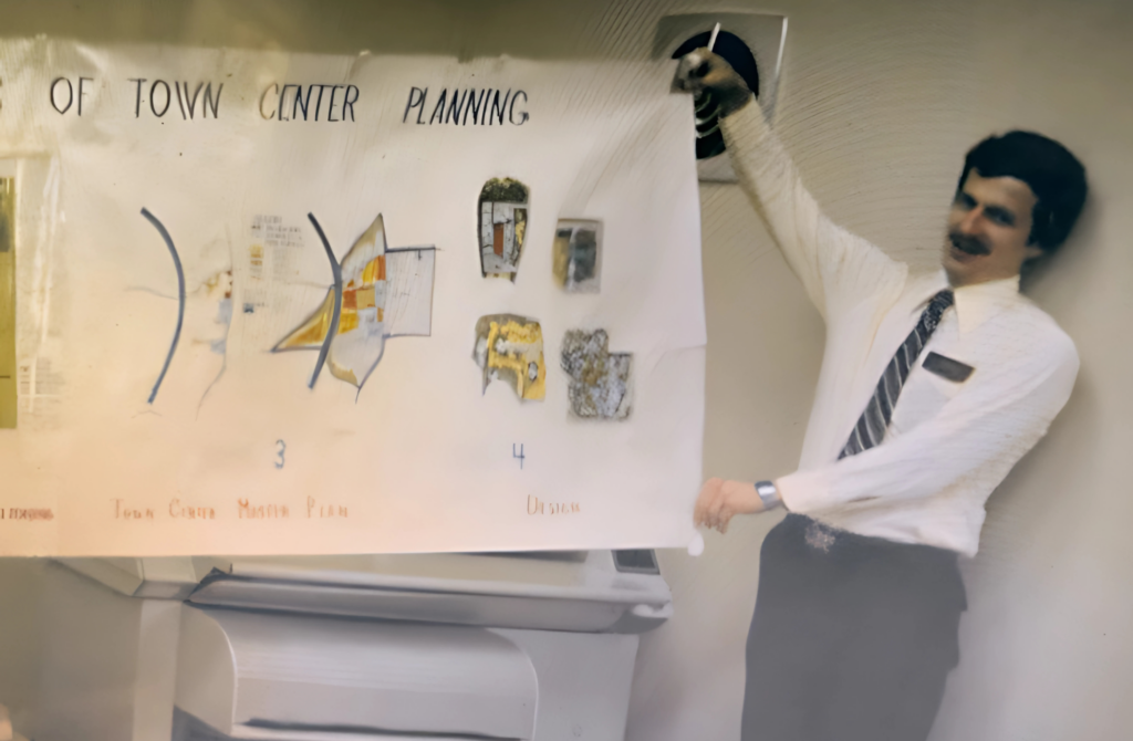 Greg and the Town Center Map