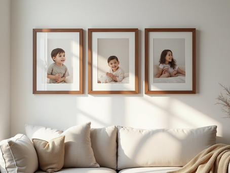 Walnut Frame Decor Ideas: Styling Ideas for Walnut Wood Picture Frames