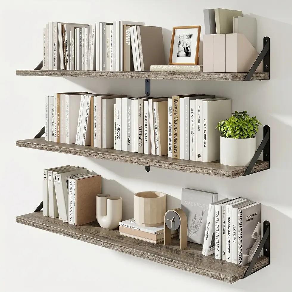 Thumbnail: KovaScape 8in(20cm) Book Floating Shelf For Wall