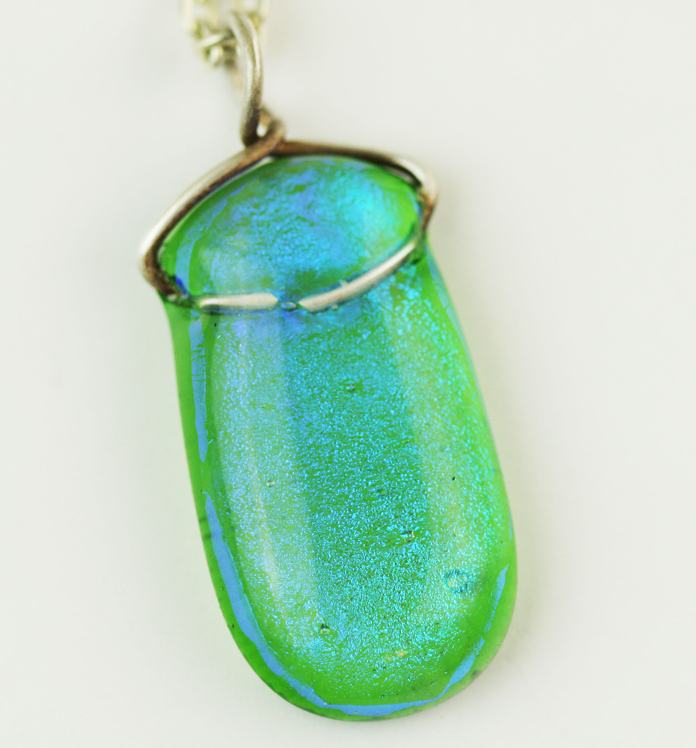 Green Cool Blue Medium Pendant