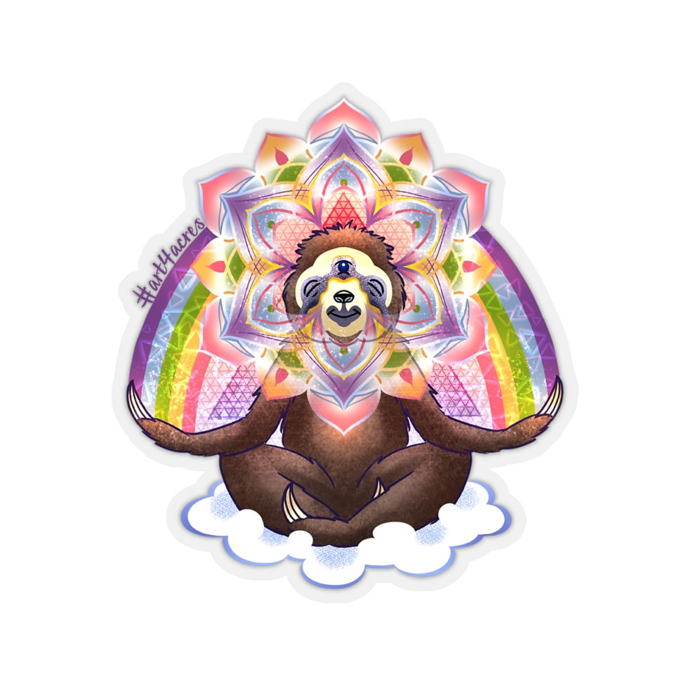 Thumbnail: Enlightened 3V Sloth Mandala