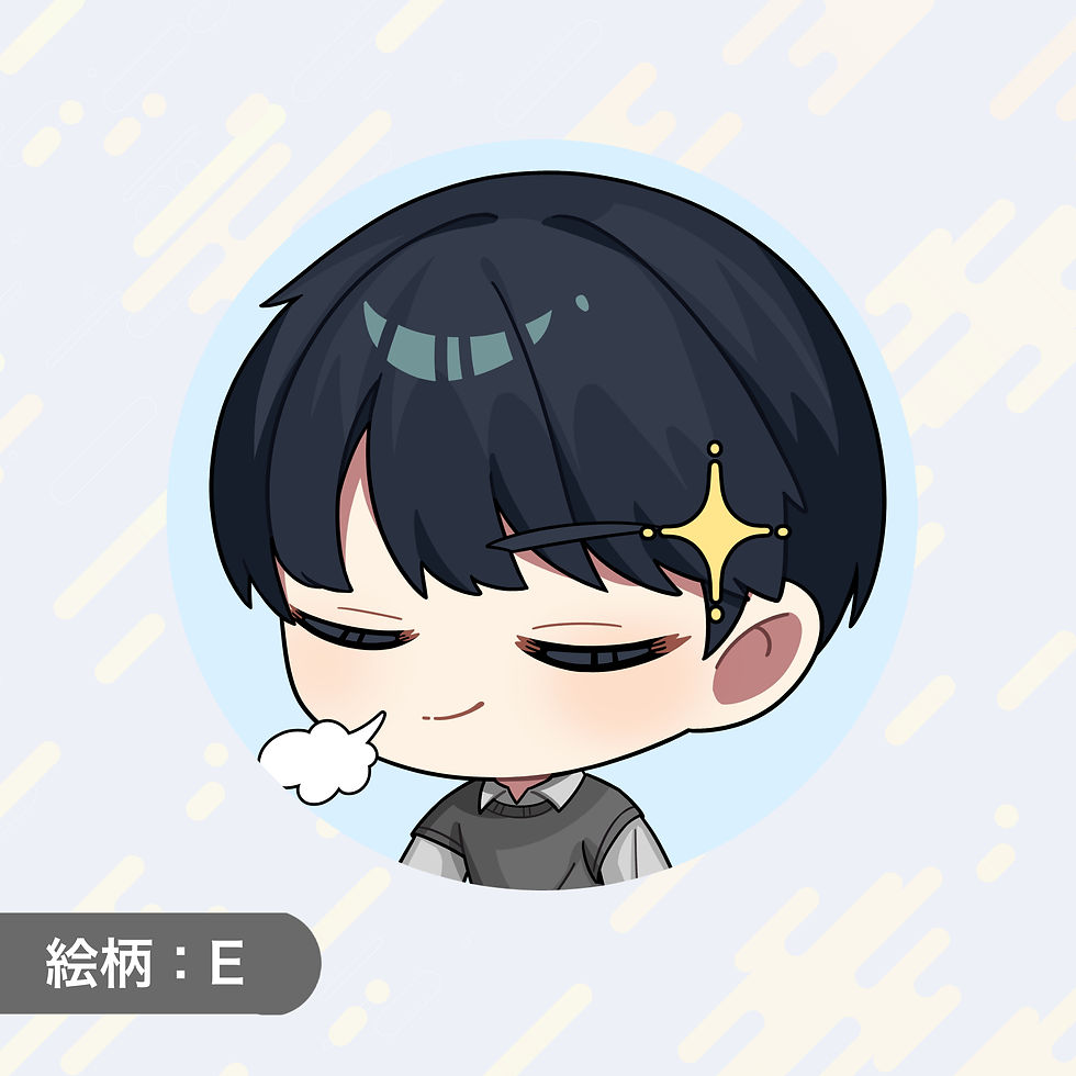 サムネイル： Streamer『徒然‐つれづれ‐』｜缶バッチ／男の子
