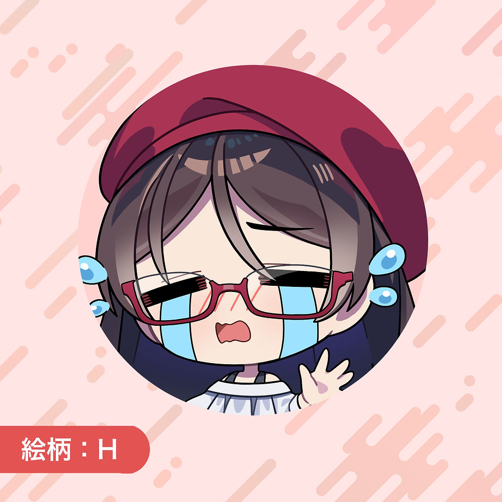 サムネイル： VTuber『神子柴雛』｜缶バッチ