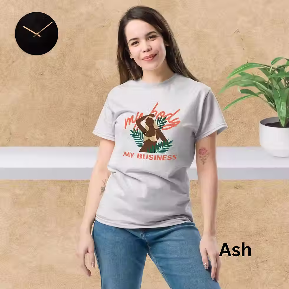 Thumbnail: My Body My Business Graphic Tee: Activist Shirt