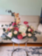 silk floral arrangement