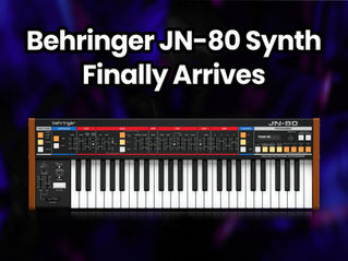 Behringer JN-80 Synth: Juno-Style Polysynth Finally Arrives