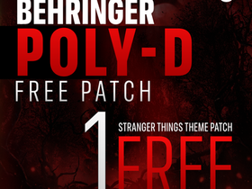 Stranger Things Free Patch for Behringer Poly-D