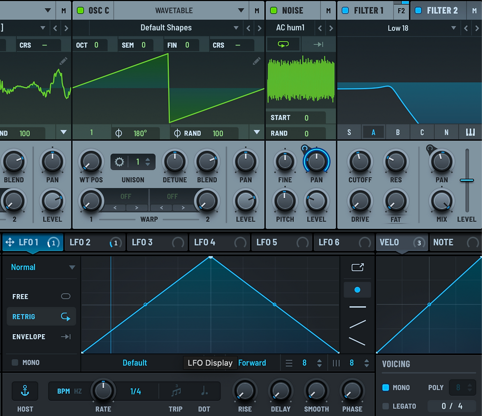 Serum 2 Noise Oscillator