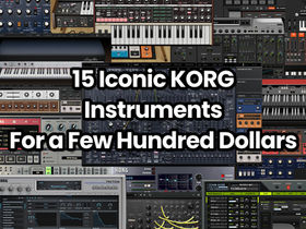 15 iconic KORG instruments for just a few hundred dollars