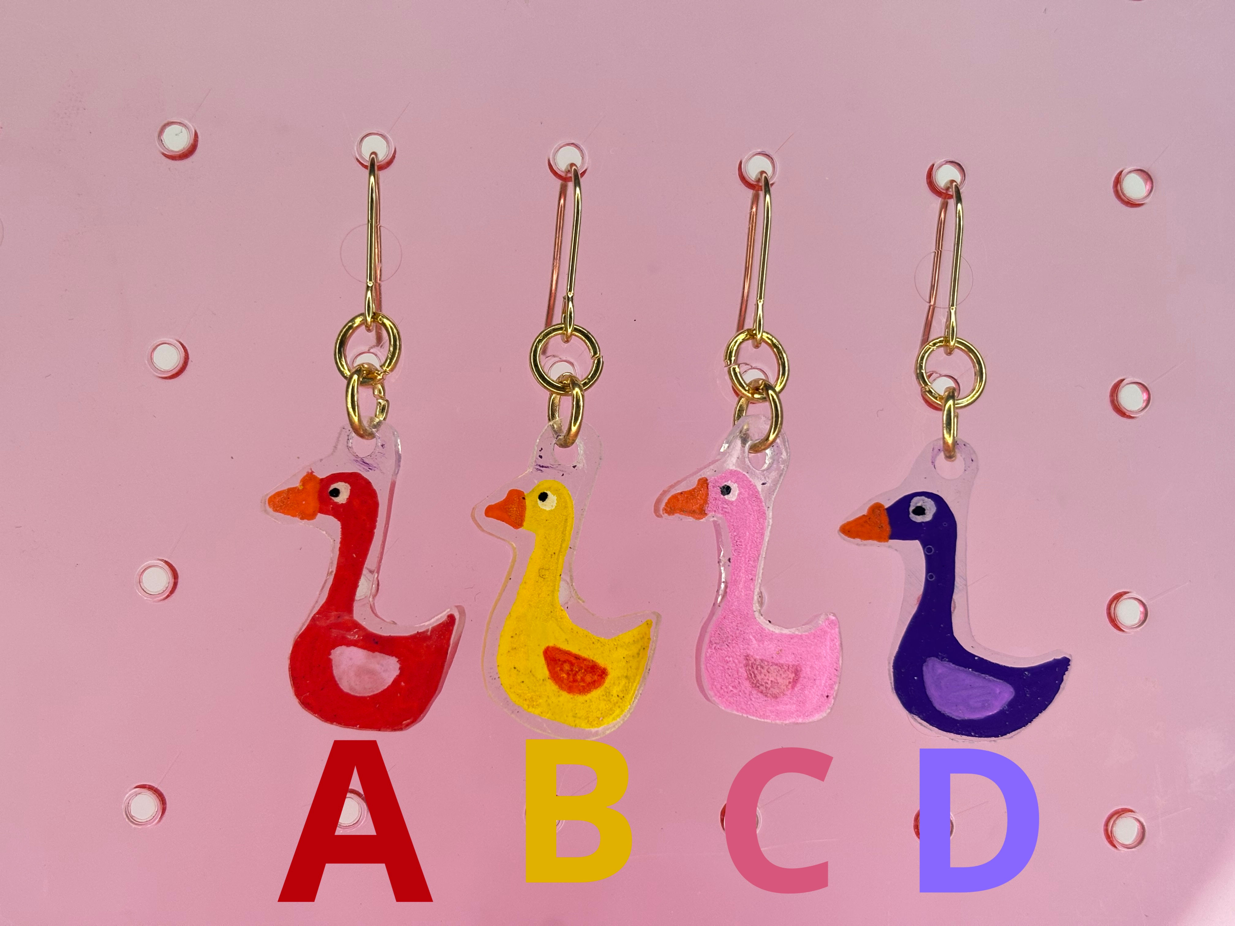 Mix n Match Silly Goose Earrings