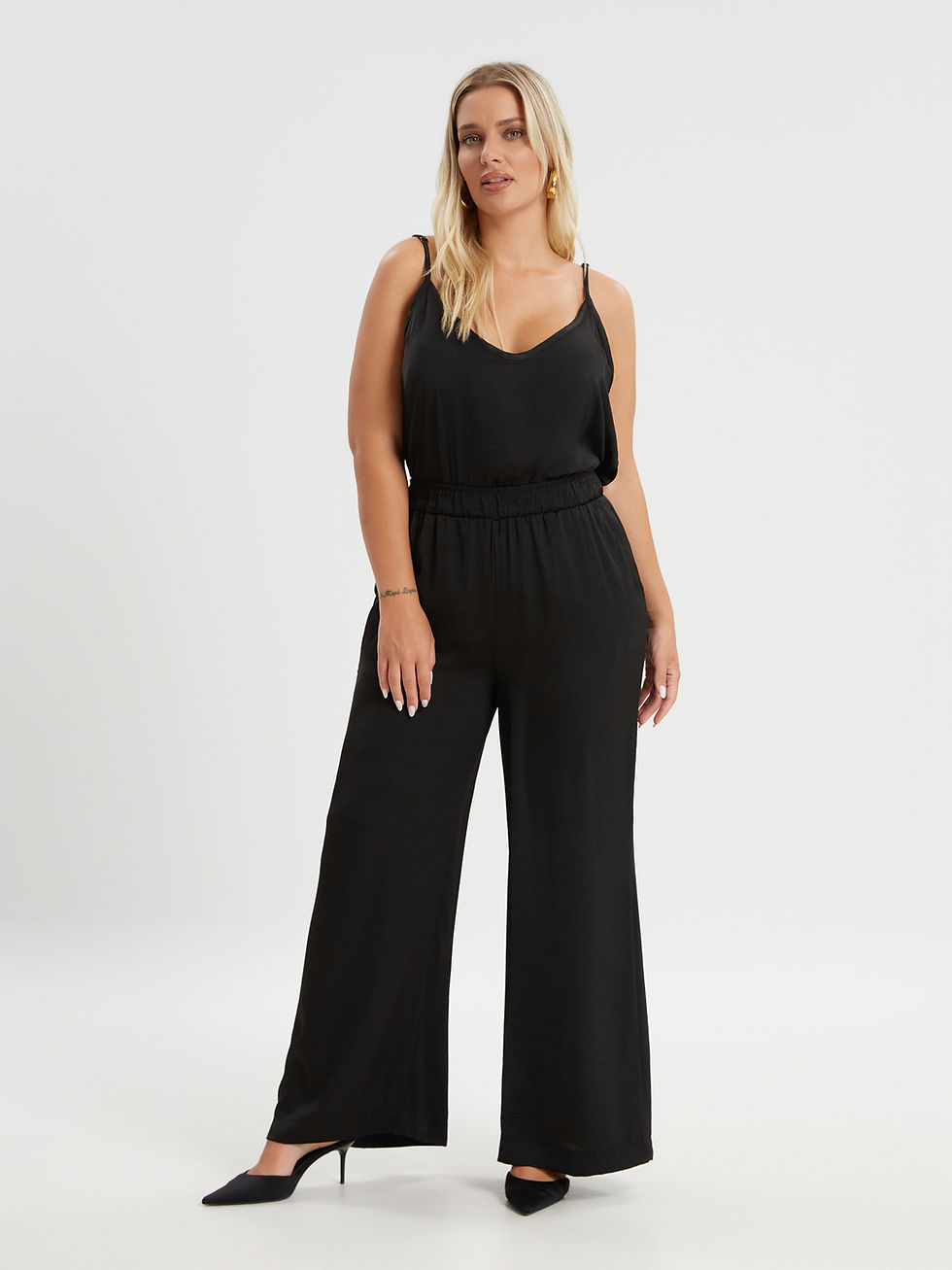 Παντελόνα σατεν yellow+athens