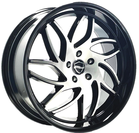 MAGIC Brush Face Silver Gloss Black Lip