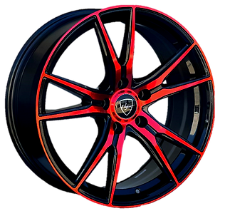 E001 Gloss Black Candy Red Face