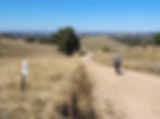 Person Riding a bicycle in Eden Valley