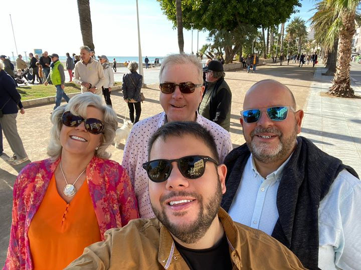 Friends in Sitges