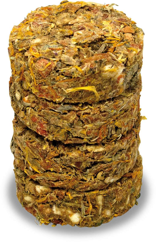 Miniature : JR FARM Grainless Herb Rolls Calendula  Banane 80 g  - Friandise