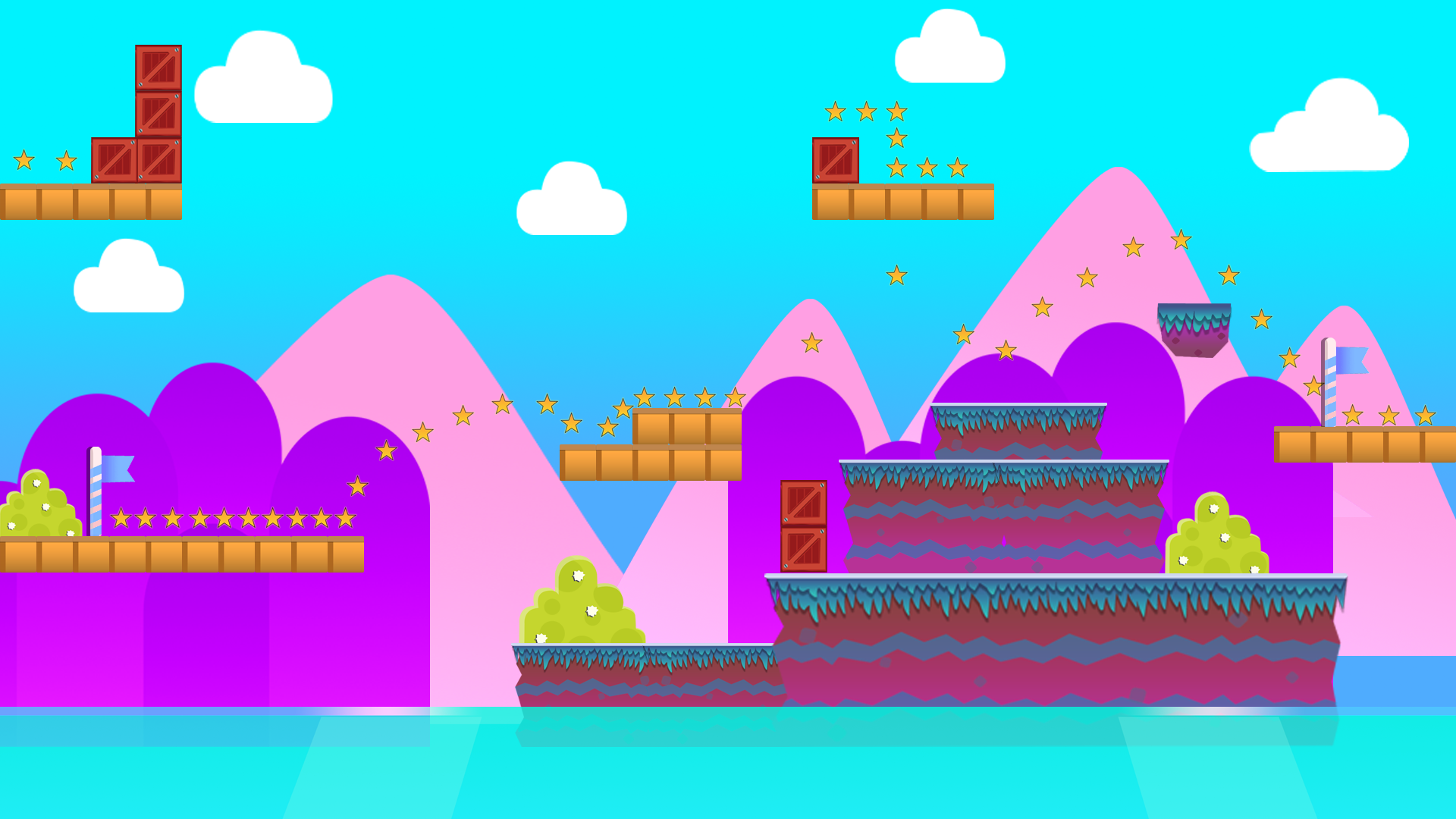 2D Platformer Game Environment