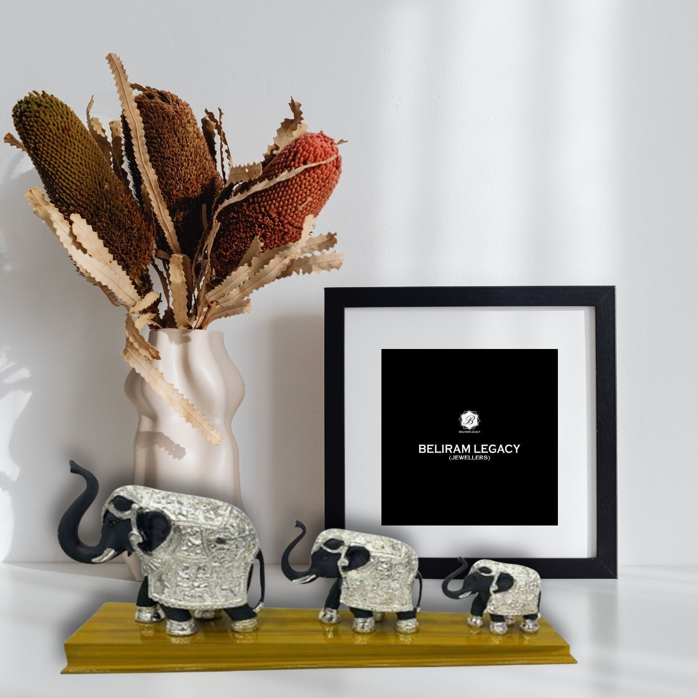 Black & Silver Tusker Trio by beliram legacy