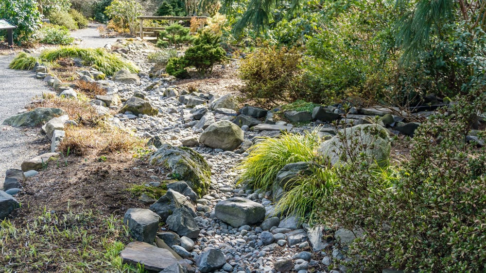 Dry River Beds in Garden Design