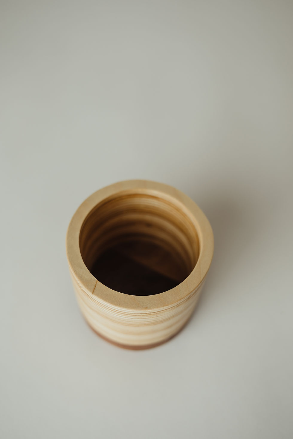 Thumbnail: Plywood Planter with Hardwood Base