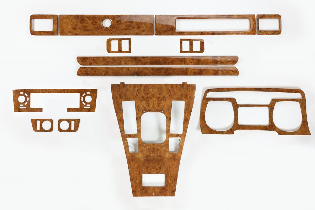 Jaguar XJS Elm Veneer Deluxe Wood Kit (1986-91)