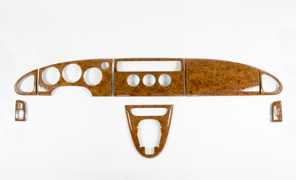 Jaguar XK8 / XKR / X100 Elm Veneer Standard Wood Kit (LHD)