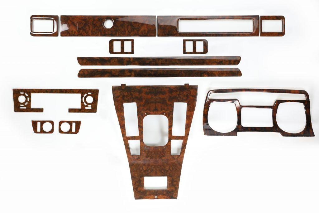 Jaguar XJS Walnut Veneer Deluxe Wood Kit (1986-91)