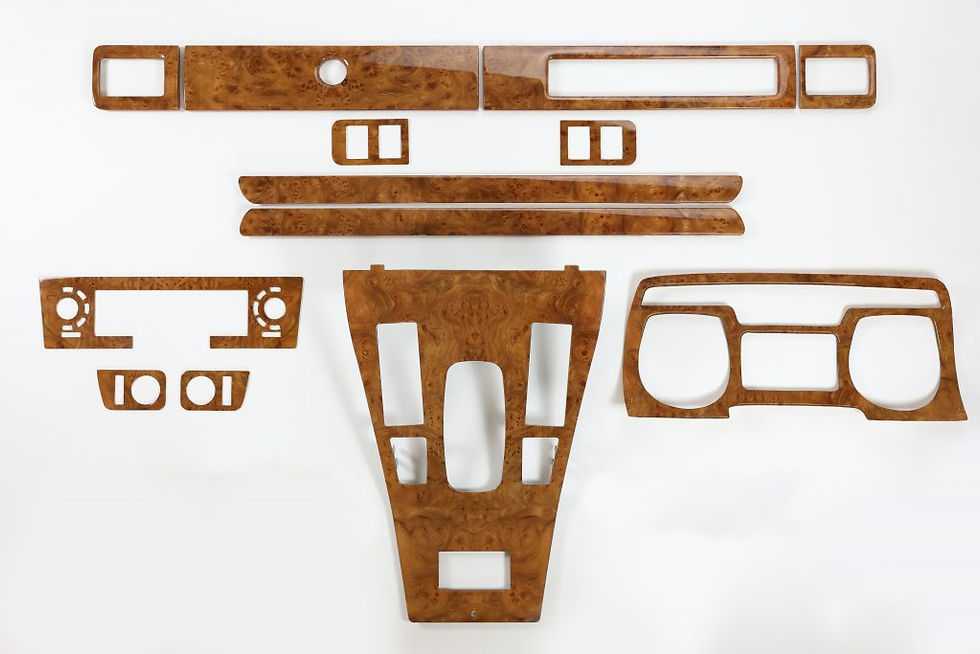 Thumbnail: Jaguar XJS Elm Veneer Deluxe Wood Kit (1986-91)