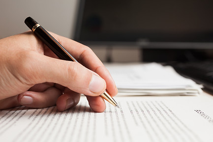 Checking Text on a Document