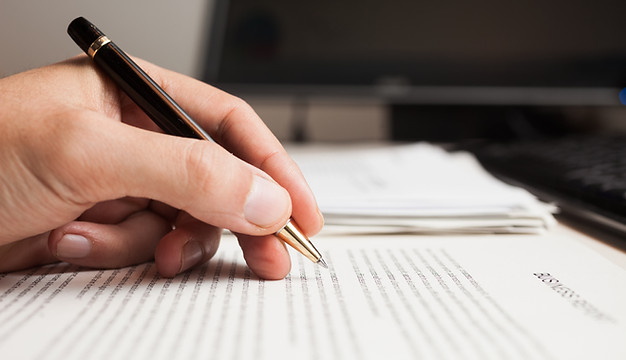Controllo di testo su un documento