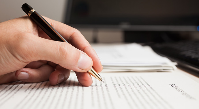 Checking Text on a Document