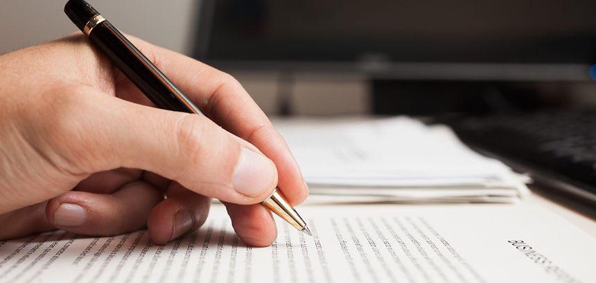 Checking Text on a Document