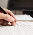 Vérification du texte sur un document